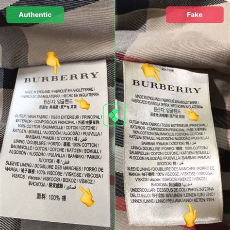 fake burberry tag vs real|burberry authenticity code check.